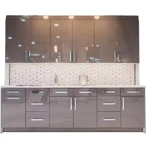 ตู้ครัวไม้จริงแบบโมเดิร์นสั่งทำพิเศษปี 2025 จาก SANYANG ขายดี พร้อมเคลือบเงาคุณภาพสูง ฟังก์ชั่นหลากหลาย ใช้สำหรับจัดเก็บของ - Product Image 5