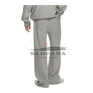 กางเกงวอร์มระบายอากาศของผู้ชายผ้าฝ้ายผ้าฟลีซแห้งเร็วยืดหยุ่นกลางแจ้งฟิตเนสออกแบบโลโก้ได้ตามต้องการ - Product Image 2