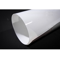 Feuille d'extrusion en rouleau pour plateau plastique PET/PS/PP, épaisseur 0,25-1,5 mm, largeur 500-730 mm, toutes couleurs, pour découpe et traitement de blisters et coques.