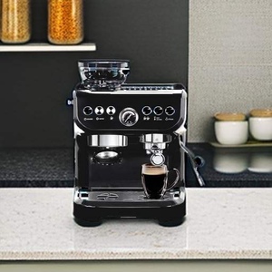 Nouvelle machine à café semi-automatique intelligente à une touche, avec mousseur à lait intégré, en acier inoxydable, pression de 20 bars, électrique, 1200W, 1,6L - Product Image 5