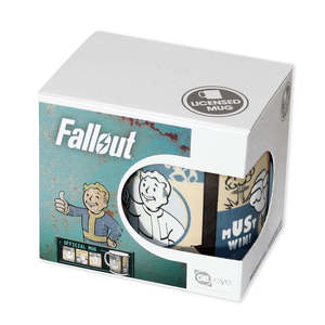 For Fallout ODM Stoneware Mug with Vault Poster 600ml Capacity <b>Microwave</b> Safe Classic Design Style Eco-Friendly Feature for - Product Image 3