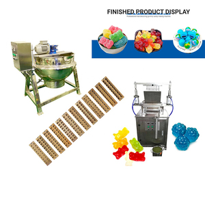 Équipement de fabrication de bonbons mous contrôlé par PLC automatique avancé Gommes vitaminées fonctionnelles végétaliennes sans sucre État neuf - Product Image 3