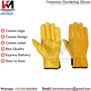 Guantes de Jardinería OEM Impermeables Antideslizantes con Agarre en la Palma, Envío Rápido, Logotipo Personalizado, Guantes de Jardinería de Tela Transpirable, Venta al por Mayor OEM - Product Image 2