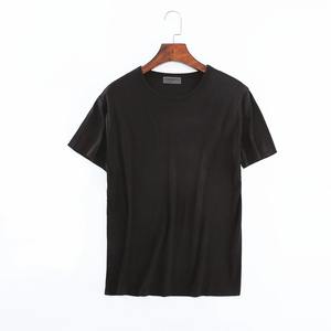 T-shirt à manches courtes pour hommes, avec col en O, grande taille, sous-vêtement, couleur unie, pour hommes - Product Image 4