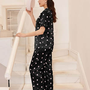 Conjunto de Pijama para Mujer, Estilo Nuevo, Tela Premium, Ajuste Cómodo, Vestido de Noche - Product Image 4