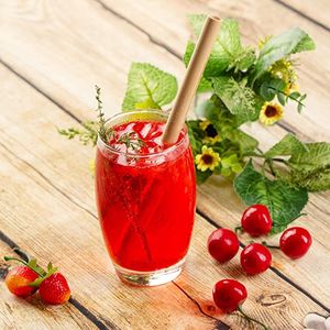 Juego de pajitas de bambú 100% naturales y respetuosas con el medio ambiente, juego de pajitas de bambú con logotipo láser gratis para beber bebidas saludable, de Vietnam - Product Image 3
