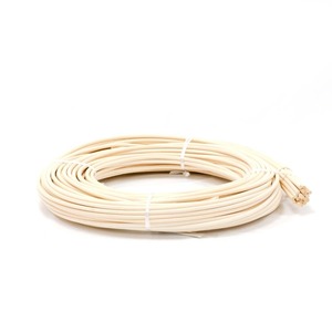 แกนกลางหวายทรงวงรีแบนสำหรับสานแกนหวายฟอกขาวจากเวียดนาม - Product Image 5