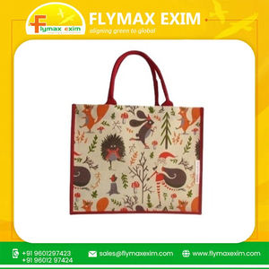 Eco-Friendly Custom Reusable Trendy <b>Jute</b> Tote <b>Bags</b> Personalized Natural <b>Jute</b> <b>Bag</b> for Sustainable <b>Shopping</b> - Product Image 2