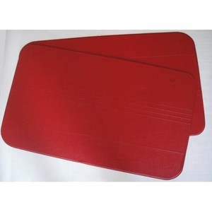 FIAT 500 F coppa PANNELLI PORTA ANTERIORI ROSSI - Product Image 1