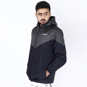 Personalizado tejido 100% algodón/poliéster invierno diseñador ropa de hombre Casual chaqueta al aire libre transpirable Puffer chaqueta hombres - Product Image 2