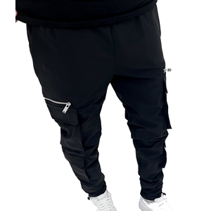OEM Design personnalisé hommes décontracté 100% coton pantalon léger taille moyenne droite Streetwear Look lavé prix raisonnable - Product Image 6
