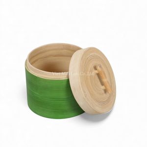 Tarro de laca hecho a mano, contenedor decorativo para almacenamiento en el hogar, cocina, mesa, baño. - Product Image 3
