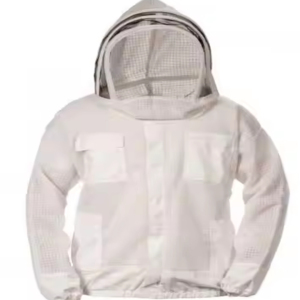 Chaqueta de apicultor de protección de abejas 2025 con alta calidad y precio razonable Chaqueta de apicultura de colores personalizados Servicio OEM - Product Image 2