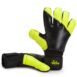 ถุงมือผู้รักษาประตูหนังคุณภาพสูง ระบายอากาศได้ดี กันน้ำ ปิดนิ้วเต็มรูปแบบ ขนาดสั่งทำได้ MOQ ต่ำ - Product Image 2