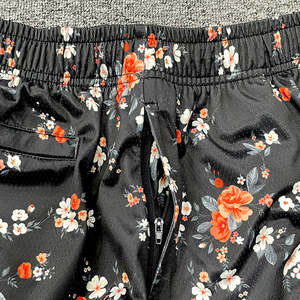 Short de basket-ball respirant vintage de haute qualité Short de basket-ball personnalisé avec poches zippées expédition DDP - Product Image 1