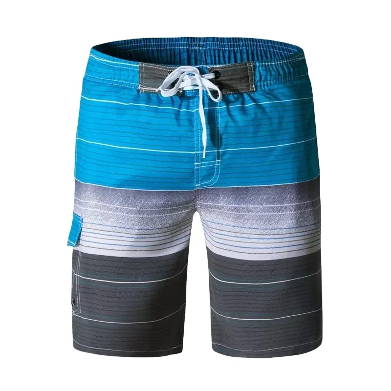 Shorts de praia para homens, shorts de praia de secagem rápida para homens, calções de praia mais vendidos por atacado, serviço OEM