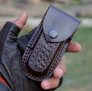 มีดพับดาบัสกัสทำมือขายดี พร้อมด้ามไม้ คุณภาพระดับอุตสาหกรรม สำหรับกิจกรรมกลางแจ้ง แคมป์ปิ้ง  พร้อมปลอก  สามารถปรับแต่งได้ - Product Image 6