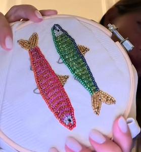 Perles en turquoise bleu Mohave en forme de nuage de neige, sculptées à la main, pierres précieuses en forme de nuage bleu et blanc, breloques 12x8 mm - Product Image 4