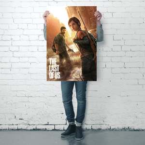 Modern Style '<b>The</b> <b>Last</b> <b>of</b> <b>Us</b>' <b>Poster</b> Paper Portrait Design - Product Image 3