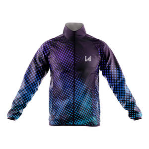 Veste coupe-vent de randonnée et de course à pied 100% polyester pour hommes, 2 en 1, fermeture éclair, poche, vêtements personnalisés, fabricants de vêtements - Product Image 4