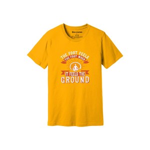 Camiseta informal de algodón 100% con impresión de temas de Buda en 3D, 12 opciones de color, 160-180, colocación de diseño personalizable GSM pesado - Product Image 3