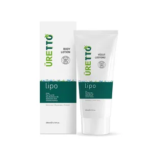 Loción Corporal Uretto Orgánica Natural con Ácido Hialurónico y Centella Asiática 200ml, Hidratación Profunda, Terapia Hidratante, Reparación Antienvejecimiento - Product Image 1