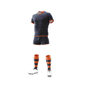 Uniforme de Rugby personalizado de alta calidad con camiseta inusual vintage 100% poliéster sublimación ropa deportiva conjunto estilo de equipo - Product Image 2