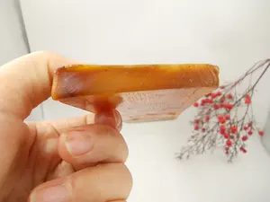 Plato de búfalo de cuerno crudo Escamas de placa de cuerno de búfalo pulido Blanco fabricado para decoración con cuerno de buey y búfalo - Product Image 4