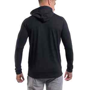 Sudadera con Capucha Informal, Sólida y Transpirable para Hombre, para Otoño e Invierno, para Correr, Fitness, Baloncesto, Tenis, con Logotipo Personalizado - Product Image 3