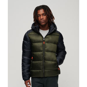 Chaqueta acolchada a prueba de viento con cuello levantado para hombre, moda de calle para invierno, servicio OEM personalizado - Product Image 6