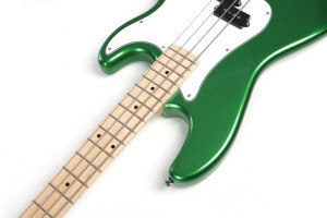Smiger all'ingrosso corpo in pioppo lucido collo in acero e bullone per tastiera su costruzione G-B7-4 classico verde metallizzato pij bass - Product Image 5