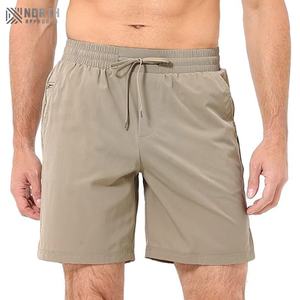 กางเกงขาสั้นลำลองสำหรับผู้ชายกางเกงวิ่งออกกำลังกายออกกำลังกายระบายอากาศได้ดีแห้งเร็วน้ำหนักเบาใส่ไปยิม - Product Image 1