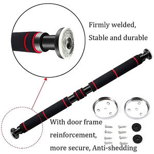 Barra de Dominadas y Flexiones ER060-RD, el Mejor Equipo de Gimnasio para Puertas y Pasillos - Product Image 2