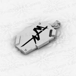 Nuevo Collar con Colgante de Rayo de Plata de Ley 925 para Hombre, Diseño Occidental Étnico, Regalo de San Valentín - Product Image 5