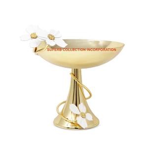 Cuencos de metal Decoración de cocina rústica moderna Seguro para fiestas Cuencos de cobre de diseñador - Product Image 2