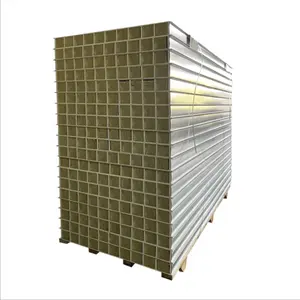 Factory Supply Rock Wool Panel Easy Installation Sandwich Panel For Modular Clean Room