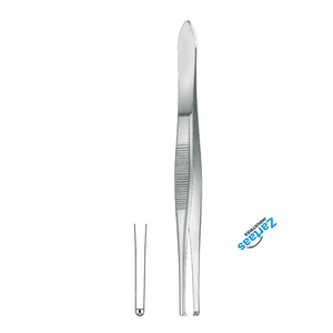 Fórceps de tejido Stille de acero inoxidable de alta calidad 1x2 dientes 15cm / 6 "Fabricante de instrumentos quirúrgicos - Product Image 3