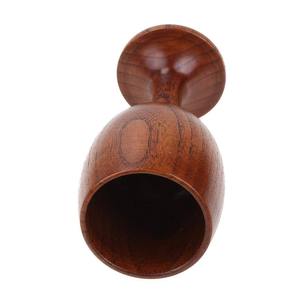 Verre à boire en bois Fait à la main Bois naturel Tasse à eau et à bière - Product Image 4