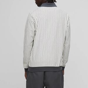 Fournisseur en gros de polos en coton à manches longues de rugby avec col contrasté, impression de logo personnalisé pour l'équipe ou les vêtements décontractés - Product Image 6