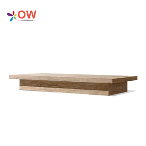 Conjunto de Sofás Modulares Grandes de Teca para Jardín, Combinación de Sofá en Forma de <span class=keywords><strong>L</strong></span>, Estilo Europeo, Muebles de Jardín para Exteriores - Product Image 6