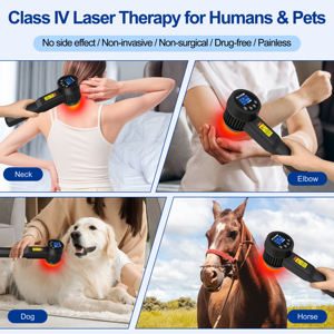 Máquina de Terapia Láser de Alta Potencia de 5W, Fisioterapia con Luz Roja de 650nm y 808nm, Láser MLS para el Tratamiento del Dolor de Ciática - Product Image 4