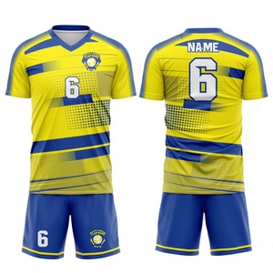 Conjunto de uniforme de fútbol de secado rápido con logotipo personalizado, ropa deportiva de fútbol, uniformes de fútbol de alta calidad, camiseta de fútbol, camiseta de fútbol - Product Image 1