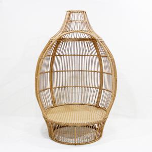 CH Factory - Folding Rattan <b>Lounge</b> <b>Chair</b> with Adjustable Backrest - Product Image 4