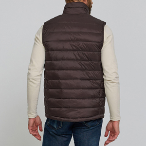Gilet matelassé pour homme, vente chaude, haute qualité, vêtements d'extérieur décontractés, nouveau design, tailles adultes, polyester respirant, gilet d'hiver personnalisé - Product Image 2