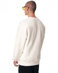 Sudadera con logotipo personalizado de servicio OEM para hombre Sudadera bordada personalizada de tela de algodón pesado Premium de calidad de tendencia 2024 - Product Image 2