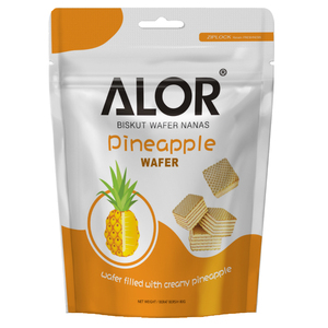 <b>Sweet</b> Pineapple Wafers with Crispy Texture Freeze-Dried Fruit Filling Sugar Type Packaged in <b>Bag</b> & Sachets Baked Goods - Product Image 1