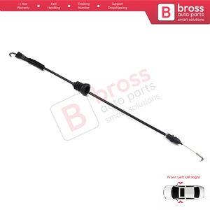 Cable Bowden de Liberación de Pestillo de Puerta Interior Delantera BDP69 de 475 mm para Bora Golf MK4 IV 1J 1997-2005 4/5 Puertas 1J4837085F - Product Image 3