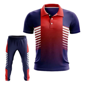 Uniforme de cricket Jersey y pantalón sublimado de alta calidad Uniforme de cricket Sublimación completa color Cricket camiseta Patrón nuevo diseño - Product Image 4
