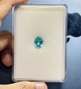Gema Azul Paraiba Cultivada en Laboratorio, Corte Ovalado, Suelta, para Joyería, Regalo, Anillo, Collar, Certificación IGI, 6x8 7x9 8x10 10x12mm - Product Image 6