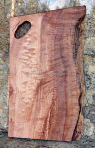 Planche à découper en bois artisanale, planche à fromage, design scandinave Arctic Edge, 20 mm d'épaisseur, écologique, lave-vaisselle, ustensiles de cuisine - Product Image 3